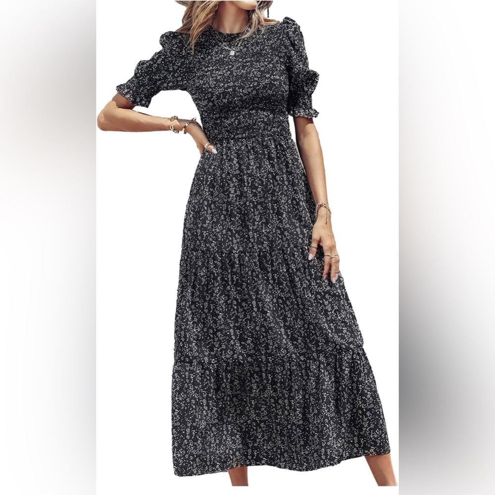 Smock neck dress. NWT